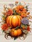 Paint by Numbers for Adults,Pumpkin Paint by Numbers Kits for Beginner,Autumn Paint by Number on Canvas for Holiday Home Wall Decor